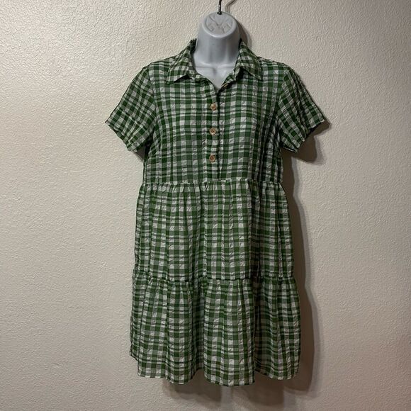 Urban Outfitters Chaplin Mini Shirt Dress XS - Picture 1 of 6